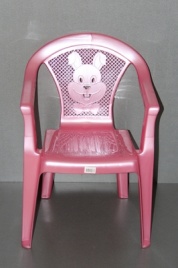 Кресло "Малыш" розовый перламутр 