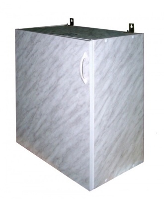 Шкаф навесной кухонный 50 белый мрамор,венге,венге светлое,ольха фото 1