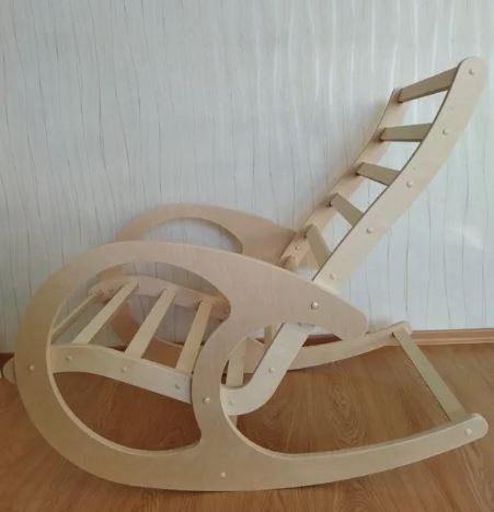 Кресло-качалка без шлифовки фото 1