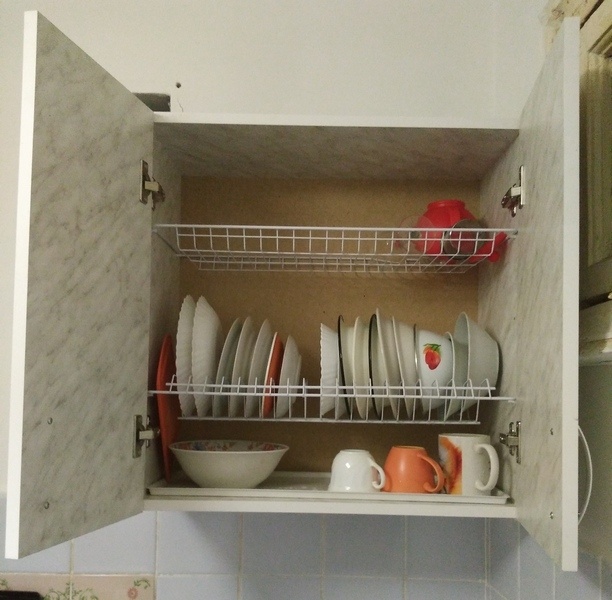 Шкаф навесной с посудосушителем 80 все цвета фото 4