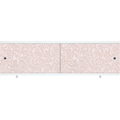 Экран для ванны УНИВЕРСАЛ-кварт 1,7 розовый иней фото 1